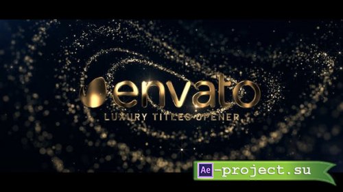 Videohive - Golden Luxury Titles - 43711193 - Project for After Effects