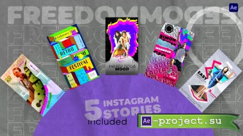 Videohive - Retro Instagram Stories - 43753080 - Project for After Effects