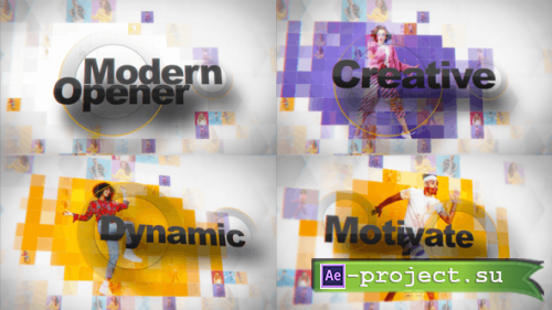 Videohive - Modern Opener - 43781240 - Project for After Effects