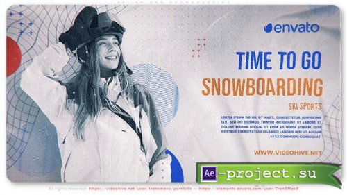 Videohive - Skiing And Snowboarding - 43641238 - Project for After Effects