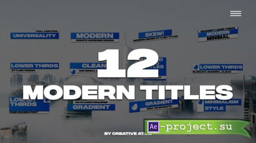 Videohive - Lower Thirds | AE - 43741259 - Project for After Effects