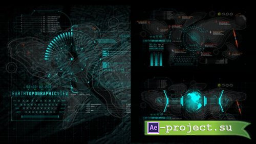 Videohive - HUD UI Earth 4 - 43775855 - Project for After Effects