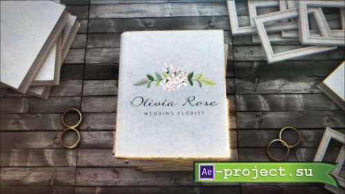 Videohive - Wedding Book Logo Reveal - 41068341 - Project for After Effects
