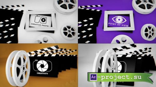 Videohive - Cinematic Movie Logo Reveals - 41061963 - Project for After Effects