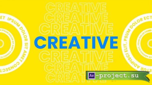 Videohive - Upbeat Typo Intro - 43835638 - Project for After Effects