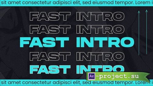 Videohive - Fast Glitch Intro - 43835693 - Project for After Effects