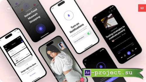 Videohive - Phone Mockup - Package 06 - 43837342 - Project for After Effects