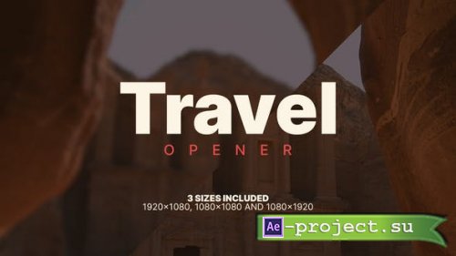 Videohive - Travel Opener - 43427708 - Project for After Effects
