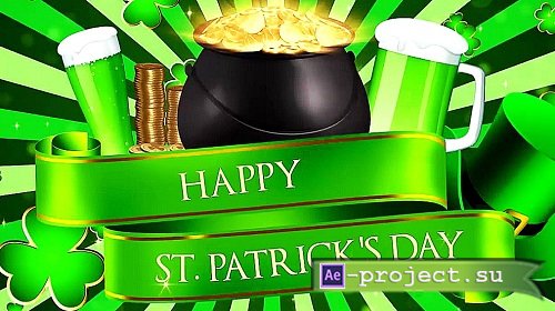 Videohive - St. Patrick's Day Greetings 44287860 - Project For Final Cut & Apple Motion