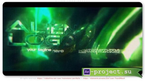 Videohive - Alien Logo Reveal - 43804015 - Project for After Effects