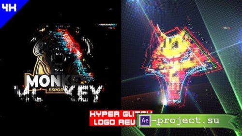 Videohive - Hyper Glitch Logo Reveal - 43794501 - Project for After Effects