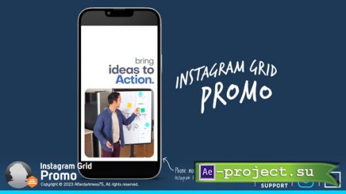 Videohive - Instagram Promo Grid Pack - 43694415 - Project for After Effects
