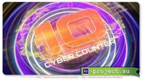 Videohive - Cyber Countdown - 43857715 - Project for After Effects