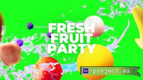 Videohive - Fresh Fruit Intro - 43896873 - Project for After Effects
