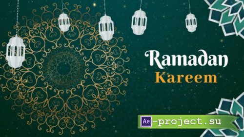 Videohive - Ramadan Intro - 43930625 - Project for After Effects