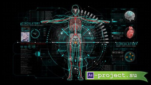 Videohive - HUD Info Medical 4 - 43929122 - Project for After Effects