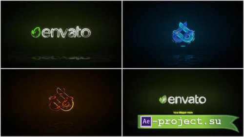 Videohive - Neon Logo Reveal - 43939956 - Project for After Effects