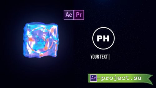 Videohive - Holographic Clean Logo Reveal - 43941303 - Project for After Effects