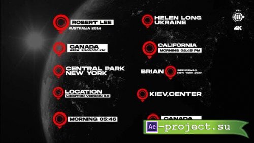 Videohive - Location Titles | After Effects - 43941199 - Project for After Effects