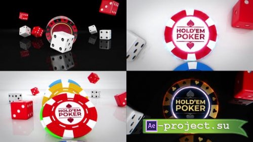 Videohive - Casino Chips Logo Reveals - 43943446 - Project for After Effects