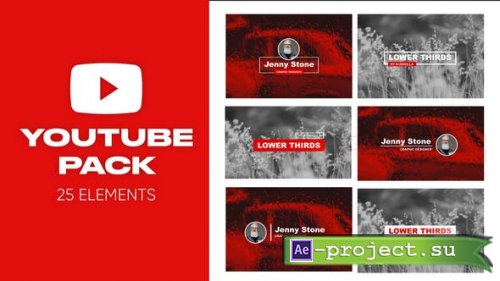 Videohive - YouTube Pack - 43733215 - Project for After Effects