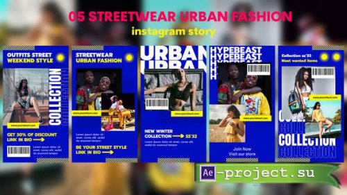 Videohive - Urban Fashion Streetwear Instagram Story - 42973032 - Project for After Effects