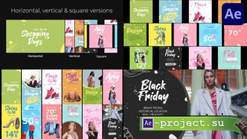 Videohive - Shopping Days (Social Media) | After Effects - 43895670 - Project for After Effects