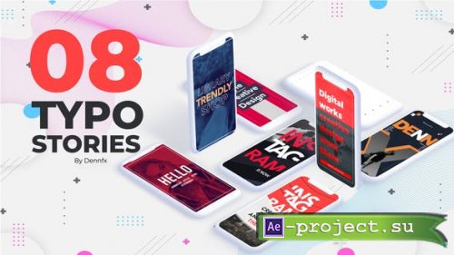 Videohive - Typographic Stories - 43980283 - Project for After Effects