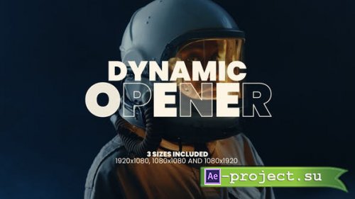 Videohive - Dynamic Opener - 43396320 - Project for After Effects
