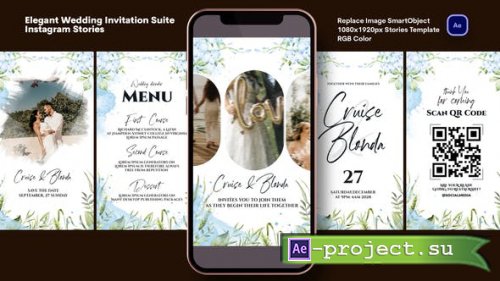 Videohive - Elegant Wedding Invitation Suite - 44038016 - Project for After Effects