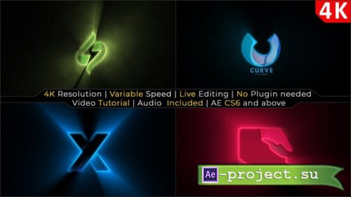 Videohive - Cinematic Light Rays Logo Reveal - 43385208 - Project for After Effects