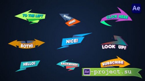 Videohive - Arrows Lower Thirds - Origami [After Effects] - 44093753 - Project for After Effects