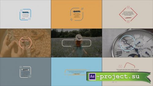 Videohive - Quotes Titles 2.0 | After Effects - 44114606 - Project for After Effects