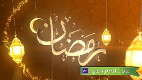 Videohive - Ramadan Logo Greeting - 44080046 - Project for After Effects