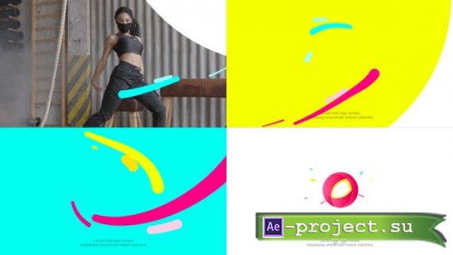 Videohive - Cartoon Line Logo Reveals - 44088363 - Project for After Effects