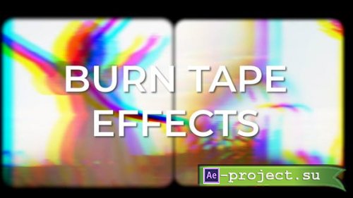 Videohive - Burn Tape Effects AE - 44089622 - Project for After Effects