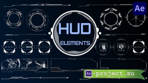 Videohive - HUD Elements for After Effects - 44037838 - Project for After Effects