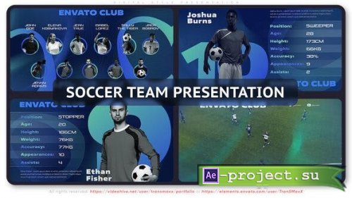 Videohive - Soccer Team Presentation - 43988786 - Project for After Effects