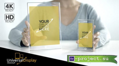 Videohive - Universal Display MockUp - 14040768 - Project for After Effects