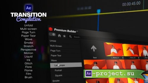 Videohive - Transition Compilation for After Effects - 44148070 - Project & Script for After Effects