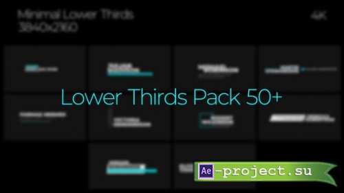 Videohive - Pack Lower Thirds | After Effects - 44021859 - Project for After Effects