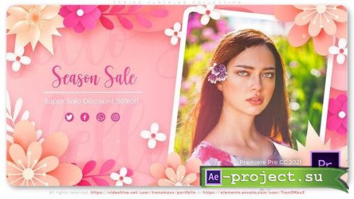 Videohive - Spring Clothing Collection - 43947360 - Premiere Pro Templates