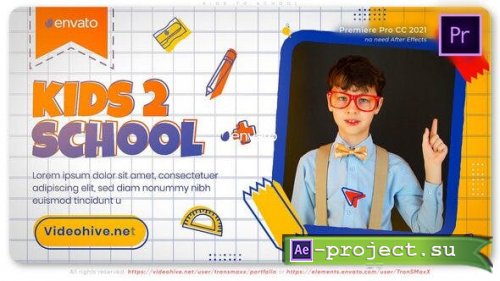 Videohive - Kids To School - 43597972 - Premiere Pro Templates