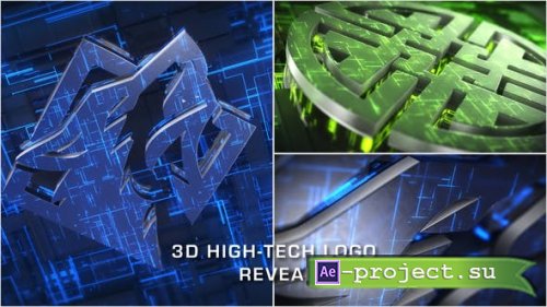 Videohive - 3D High-Tech Logo Reveal - 44160370 - Project for After Effects