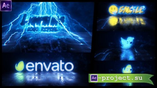 Videohive - Thunder and Lightning Logo Reveal - 44065265 - Project for After Effects