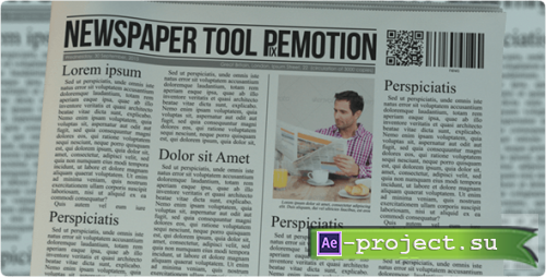 Videohive - Newspaper Tool - 13002554 - Project for After Effects