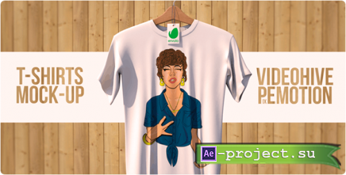 Videohive - T-Shirt Mock-Up - 11554666 - Project for After Effects