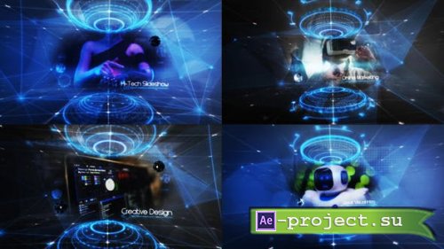 Videohive - Hi-Tech Slideshow Intro - 44201768 - Project for After Effects