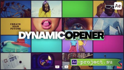 Videohive - Dynamic Opener - 43334524 - Project for After Effects