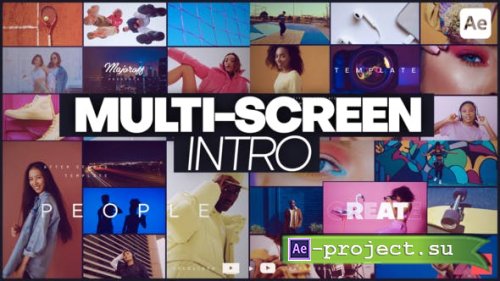 Videohive - Multi-Screen Intro - 43901760 - Project for After Effects